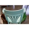 Image 6 : PAINTED CHAIR AND 2 MAGAZINE RACKS