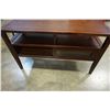 Image 3 : 6FT SOFA TABLE W/ SLIDING DOORS