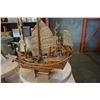 Image 1 : 2 WOOD MODEL SHIPS