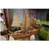 Image 2 : 2 WOOD MODEL SHIPS