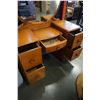 Image 3 : MAPLE 5 DRAWER VANITY W/ MIRROR