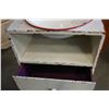 Image 5 : 2 DRAWER WASH STAND WITH ENAMEL BOWL