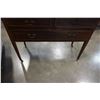 Image 5 : ANTIQUE VANITY DESK W/ SWIVEL MIRROR ON WHEELS