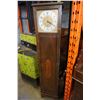 Image 1 : ANTIQUE SESSIONS WOODEN CLOCK W/ HIDDEN DOOR W/4 SHELVES