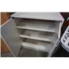 Image 2 : WHITE 2 DOOR 3FT CUPBOARD