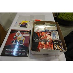 BOX OF HOCKEY MEMORABILIA