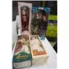 Image 1 : 4 PORCELAIN DOLLS IN BOX