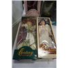 Image 7 : 4 PORCELAIN DOLLS IN BOX