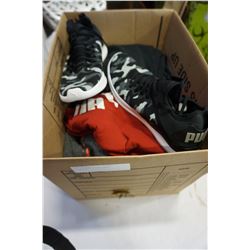 BOX OF NAME BRAND MENS CLOTHING