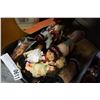 Image 3 : BOX OF VINTAGE DOLLS INCLUDING 1 HAND MADE