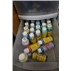 Image 2 : 4 PLASTIC ORGANIZERS CRAFT SUPPLIES AND SCISSORS