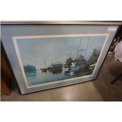 SIGNED 150/350 SHIP YARD PRINT BY PETER BEADLE