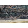 Image 4 : LTD BEAVERS HAUNT BY RICHARD THOMPSON W/ COA IN GOLD FRAME