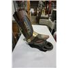 Image 1 : METAL COWBOY BOOT AND SHAKE SCULPTURE LIMITED EDITION