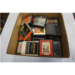 TRAY OF ATARI GAMES