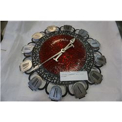JUNGHANS STARBURST WALL CLOCK ATO-MAT