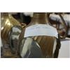Image 3 : 2 SLEEVED BRASS VASES
