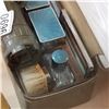 Image 2 : ANTIQUE MENS TRAVEL SET