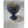 Image 3 : SET OF POTTERY WINE GOBLETS