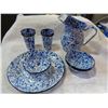 Image 1 : NEW REPRO ENAMEL JUG, DISH, BOWLS, AND CUPS