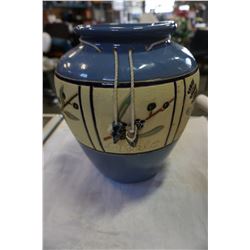 LARGE BLUE VASE