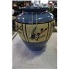 Image 1 : LARGE BLUE VASE