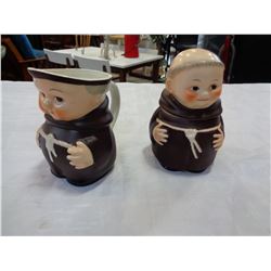 GOEBAL FRIAR TUCK CREAM AND SUGAR