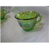Image 2 : CARNIVAL GLASS PUNCH BOWL SET