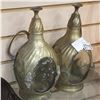 Image 2 : 2 ANTIQUE BRASS LANTERNS