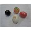 Image 1 : 4 ALABASTER EGGS