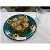Image 1 : LARGE PLATE, TEALIGHT CENTER PIECE, AND OIL DIFFUSER