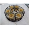 Image 3 : LARGE PLATE, TEALIGHT CENTER PIECE, AND OIL DIFFUSER