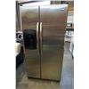 Image 1 : AMANA STAINLESS SIDE BY SIDE FRIDGE WITH FREEZER GUARANTEED TESTED AND WORKING