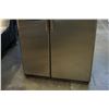 Image 2 : AMANA STAINLESS SIDE BY SIDE FRIDGE WITH FREEZER GUARANTEED TESTED AND WORKING