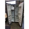 Image 5 : AMANA STAINLESS SIDE BY SIDE FRIDGE WITH FREEZER GUARANTEED TESTED AND WORKING