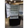 Image 2 : KENMORE ELITE BLACK FRENCH DOOR FRIDGE WITH BOTTOM DRAWER FREEZER GUARANTEED TESTED AND WORKING