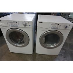 WHITE MAYTAG NEPTUNE FRONT LOAD WASHER AND DRIER GUARANTEED TESTED AND WORKING