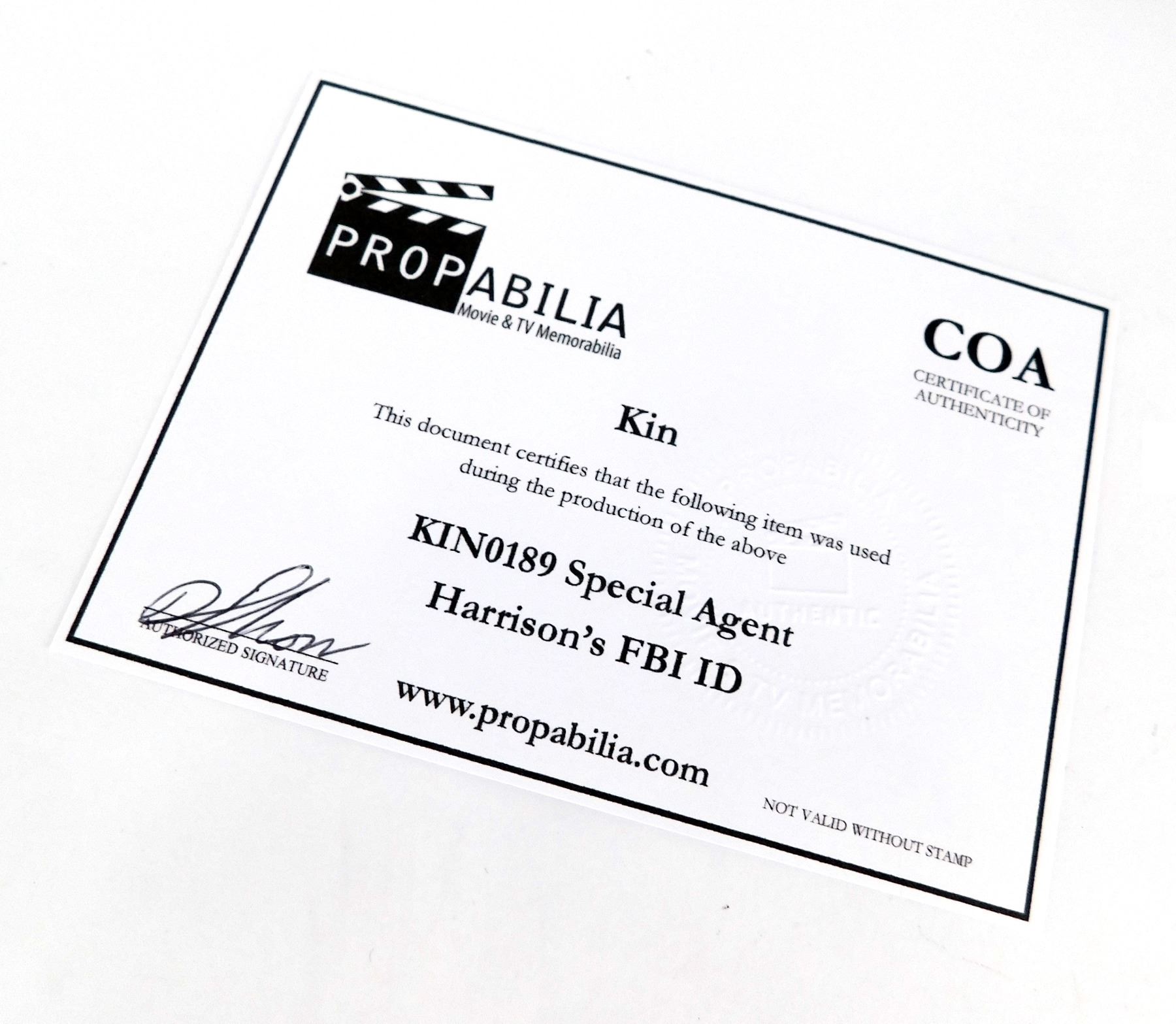 Get Kin Special Agent Harrison S Fbi Id 0189 For iPhone Wallpaper Kin Special Agent Harrison S Fbi Id 0189 Free HD