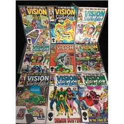 VISION AND THE SCARLETT WITCH COMIC BOOK LOT (MARVEL COMICS)