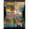 Image 1 : VISION AND THE SCARLETT WITCH COMIC BOOK LOT (MARVEL COMICS)