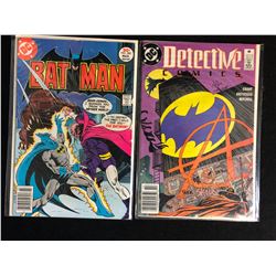 DC COMICS BOOK LOT (BATMAN #285/ DETECTIVE COMICS #608)