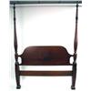Image 1 : A FEDERAL STYLE CARVED MAHOGANY TESTER BED, Â¾ or