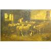 Image 1 : AN OIL ON CANVAS 17 1/2" x 27 1/2"