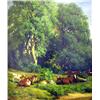 Image 1 : AN OIL ON CANVAS 25" x 21"