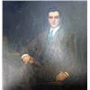 Image 1 : AN OIL ON CANVAS Portrait of a young gentleman in