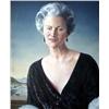 Image 1 : AN OIL ON CANVAS Depicting a distinguished lady, 