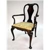 Image 1 : A GEORGE I STYLE CARVED MAHOGANY CHILD'S ARMCHAIR