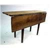 Image 1 : A FEDERAL MAPLE DROP LEAF TABLE 28"h x 15"w x 45"