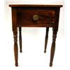 Image 1 : A FEDERAL MAPLE AND CHERRYWOOD ONE-DRAWER STAND 2
