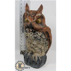 WEIGHTED OWL GARDEN PROTECTOR